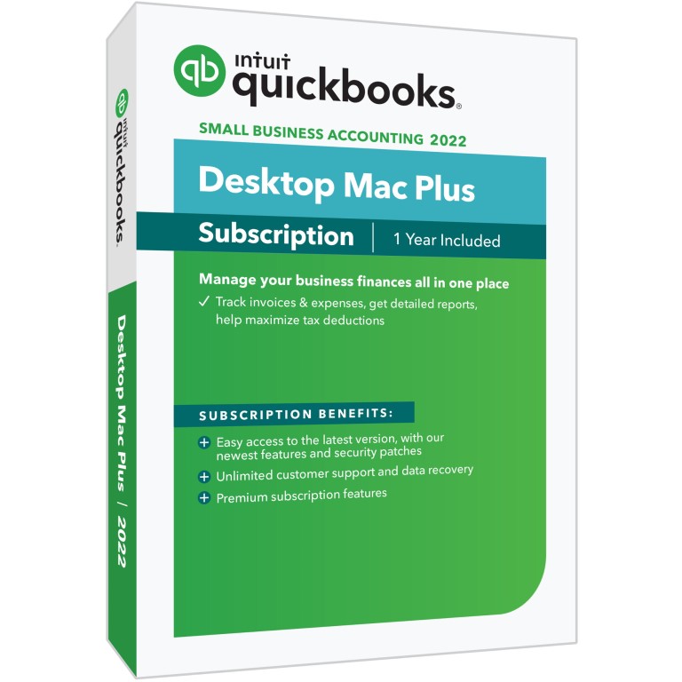 QUICKBOOKS DESKTOP MAC PLUS 2022 2 USER Books Advisors Bookkeeping
